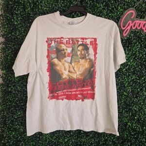 VTG MIGUEL COTTO vs. ANTONIO MARGARITO Boxing Shirt 2008 Puerto Rico Mexico